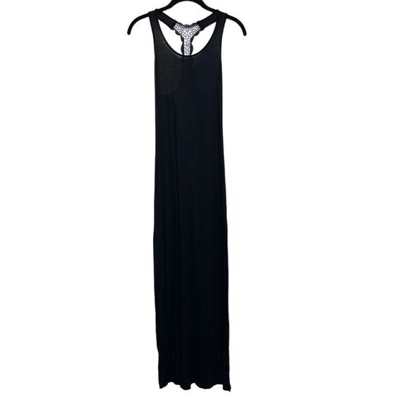 Zinga Racer Back Maxi Dress Black Size Small - Picture 5 of 7